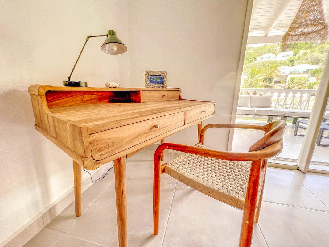A louer villa Baie Orientale Saint Martin_ Bureau - 23
